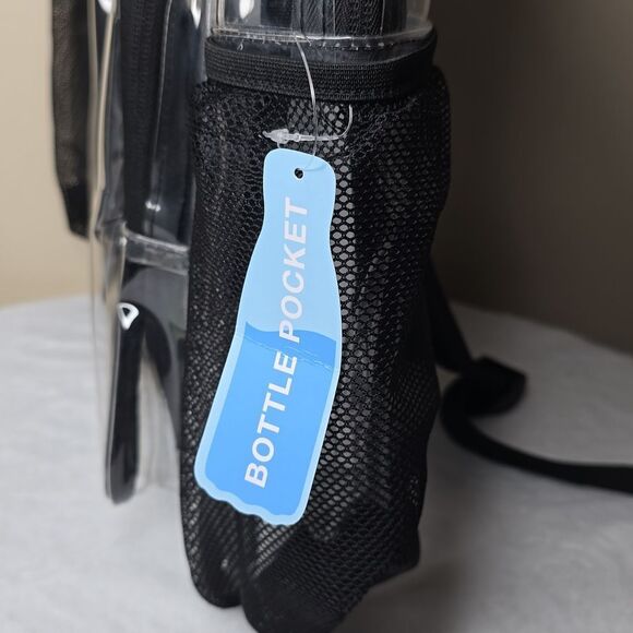 NWT HURLEY Transparent Day Backpack - Picture 6 of 6